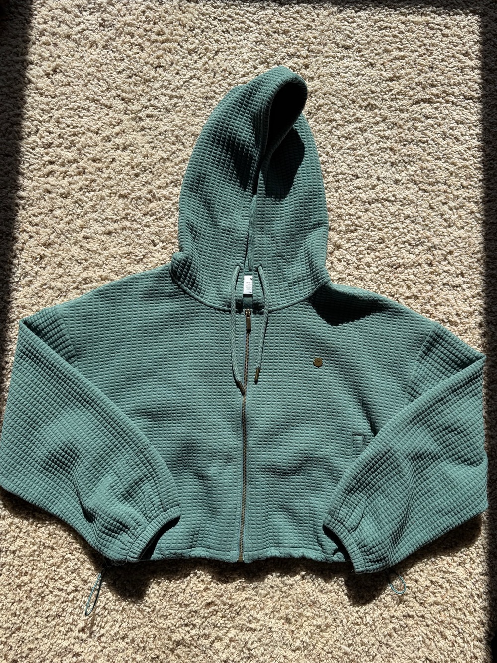 Love Fitness Waffle Zip-Up